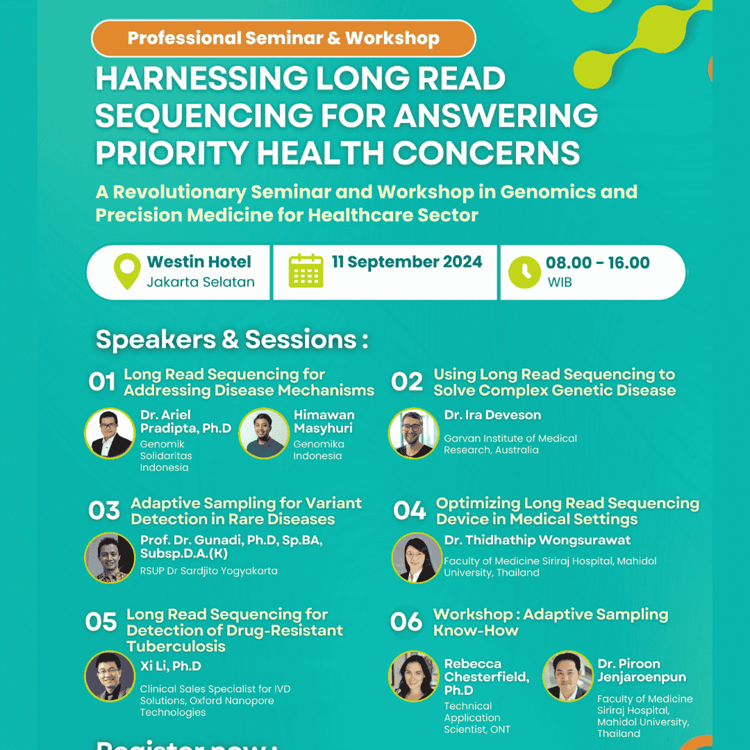 Harnessing Long Read Sequencing for Answering Priority Health Concerns September 2024