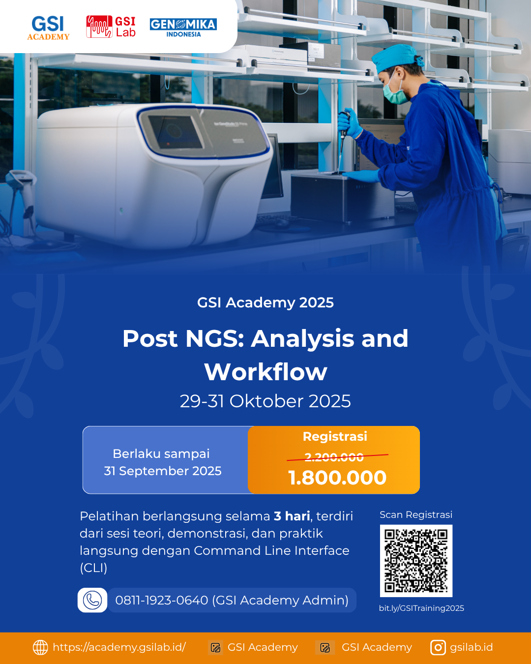 Training Post NGS: Analysis and Workflow October 2025