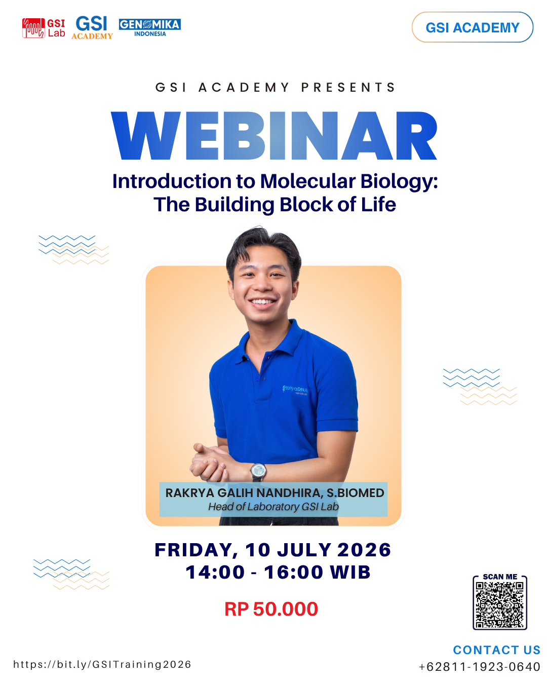 Webinar Introduction to Molecular Biology: The Building Block of Life 2026