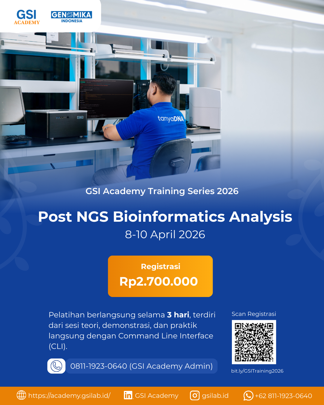 Training Post NGS Bioinformatics Analysis April 2026