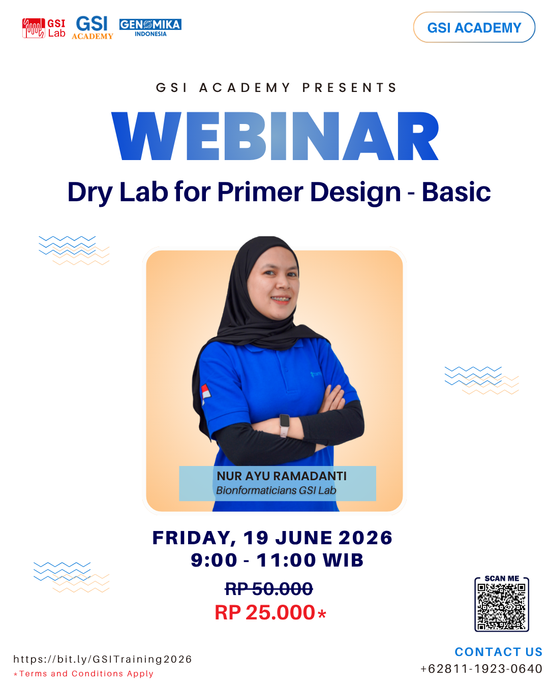 Webinar Dry Lab for Primer Design - Basic 2026